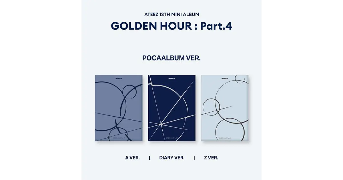 ATEEZ golden hour 4 開封済 アルバム 3種38枚セット 630?1768339970