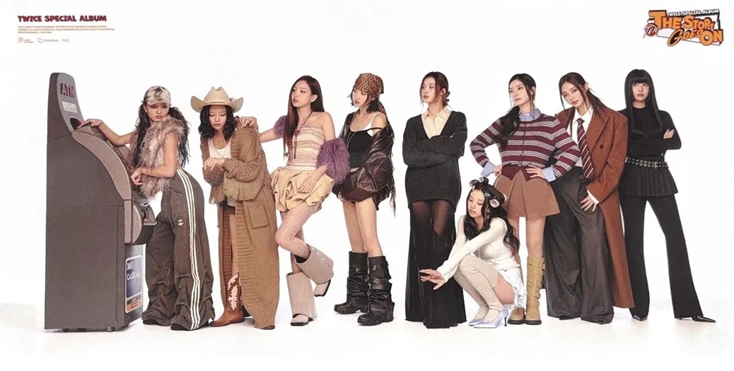 POSTER TWICE - TEN : THE STORY GOES ON