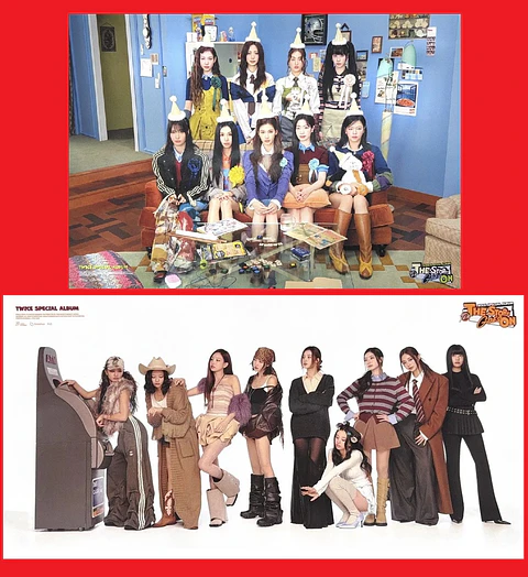 POSTER TWICE - TEN : THE STORY GOES ON 