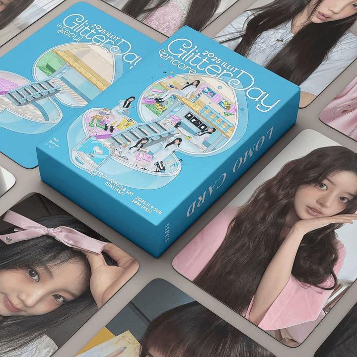 LOMOCARD ILLIT - GLITTER DAY