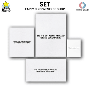 (PRE-VENTA) BTS - ALBUM ARIRANG SET WEVERSE SHOP POB EARLY BIRD