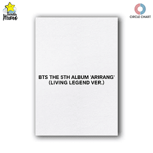 (PRE-VENTA) BTS - ALBUM ARIRANG (LIVING LEYEND Ver.)