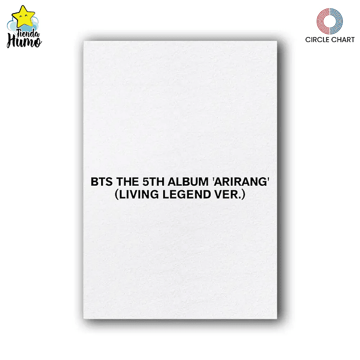 (PRE-VENTA) BTS - ALBUM ARIRANG (LIVING LEYEND Ver.)
