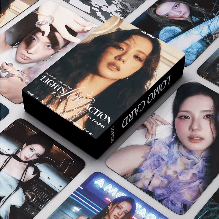 LOMOCARD JISOO - LIGHTS