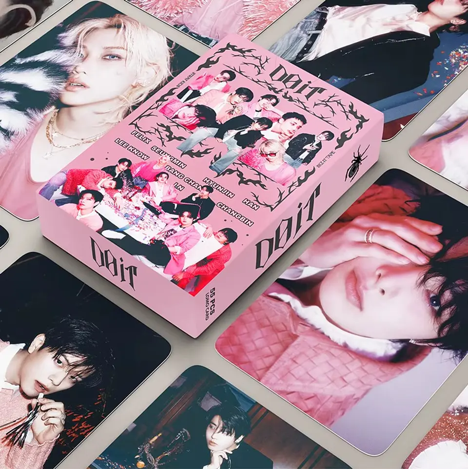 LOMOCARD STRAY KIDS -  [DO IT] PINK 1