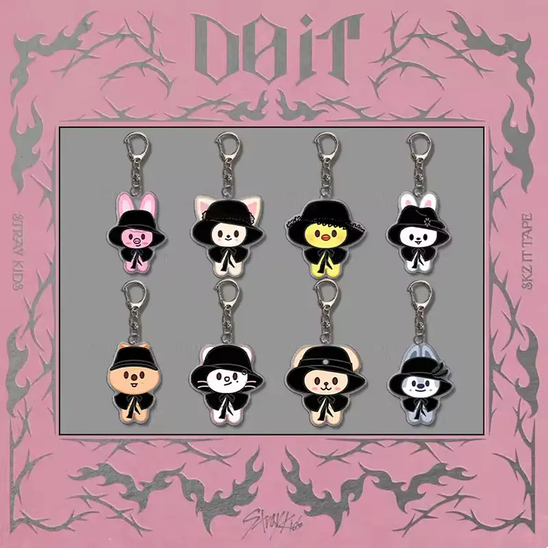 LLAVERO ACRILICO SKZOO 