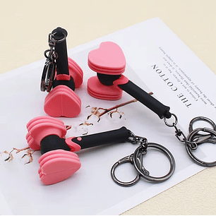 LLAVERO SILICONA BLACK PINK LIGHTSTICK