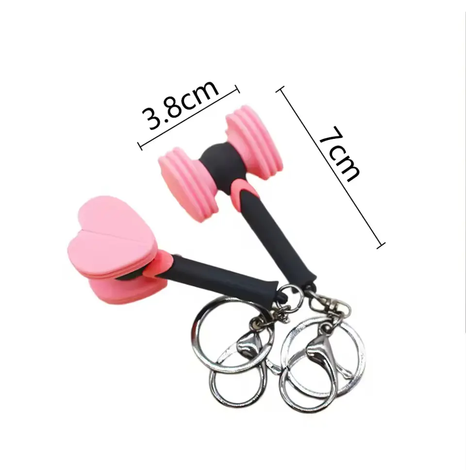 LLAVERO SILICONA BLACK PINK LIGHTSTICK 2