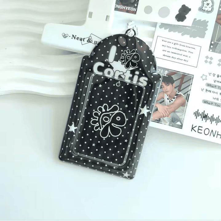 CARD HOLDER PVC CORTIS 4