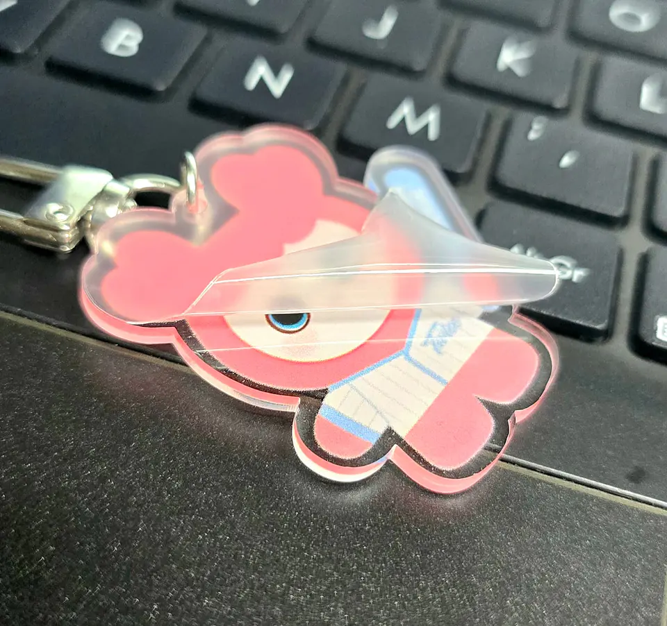 LLAVERO ACRILICO LOVELY 