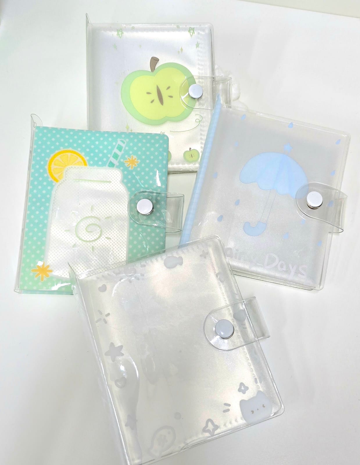 BINDER 1 ESPACIO "SEMI TRANSPARENTE"
