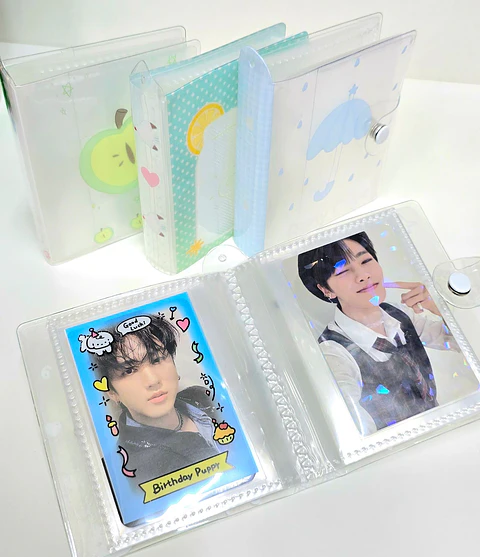 BINDER 1 ESPACIO "SEMI TRANSPARENTE"