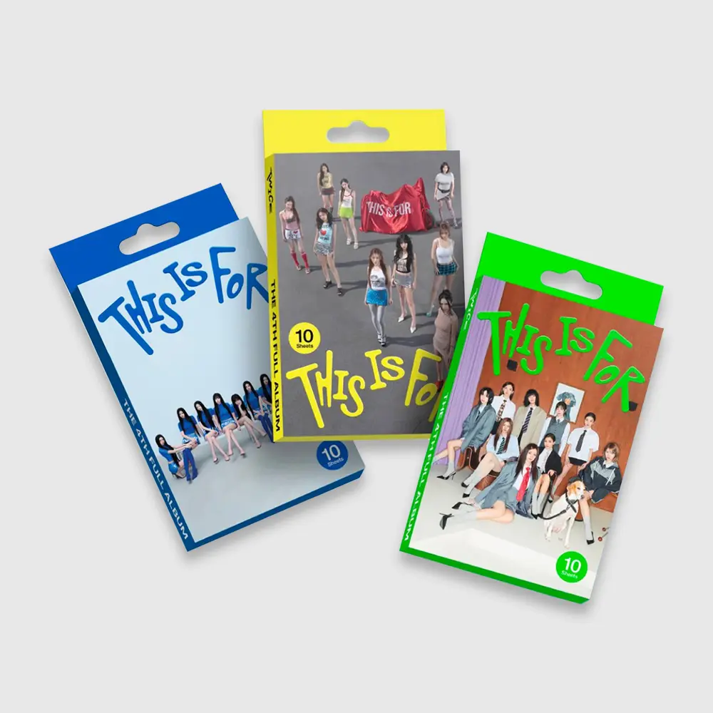 TWICEミナサイン入りフルコンプセット THIS IS FOR TWICE - THIS IS FOR (POLAROID Ver.)