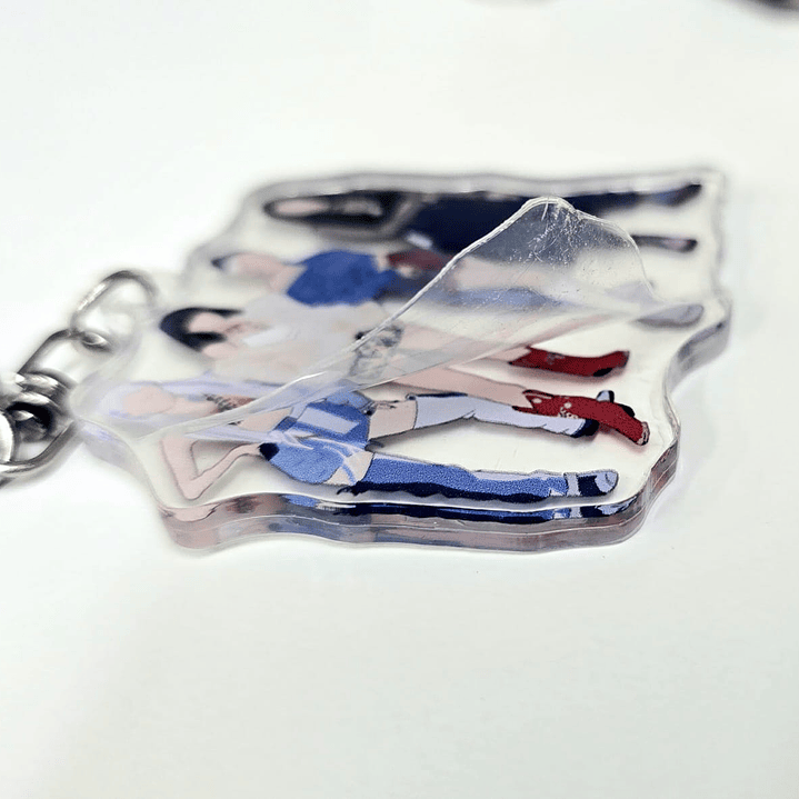 LLAVERO ACRILICO BLACKPINK ILUSTRACIÓN 2