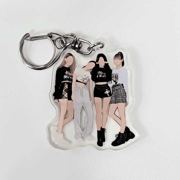 LLAVERO ACRILICO BLACKPINK ILUSTRACIÓN 9