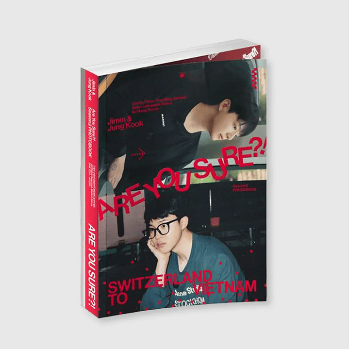 BTS JIMIN X JUNGKOOK - ARE YOU SURE?! SEASON 2 (PHOTOBOOK)