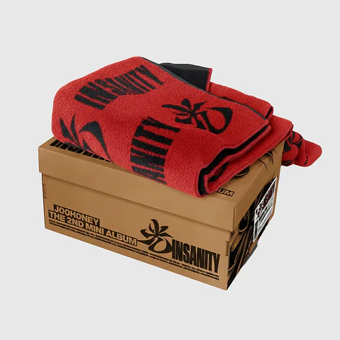 MONSTA X JOOHONEY - INSANITY (JOOHONEY X TWB BATH TOWEL Ver.) LIMITED EDITION