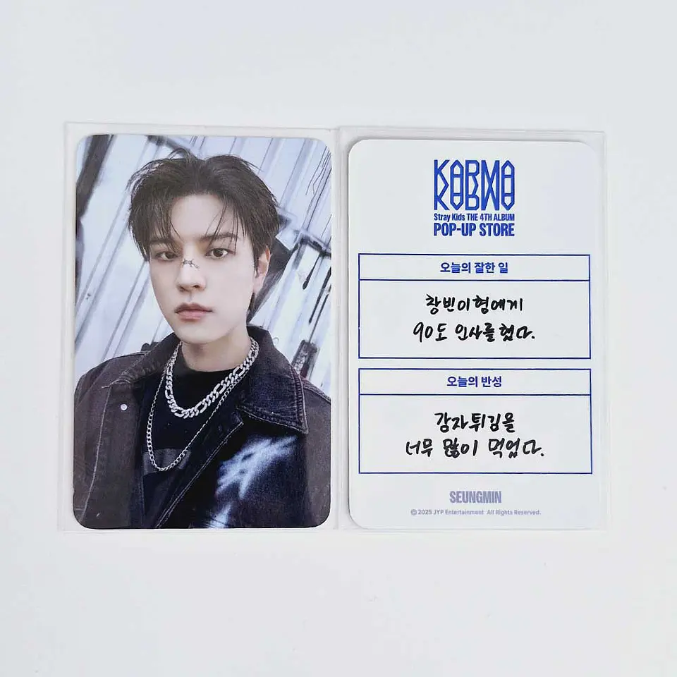 STRAY KIDS - KARMA POP UP MD 8