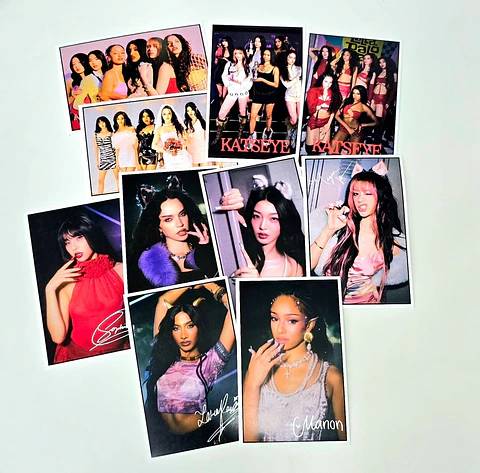 SET STICKERS K-POP VARIEDADES