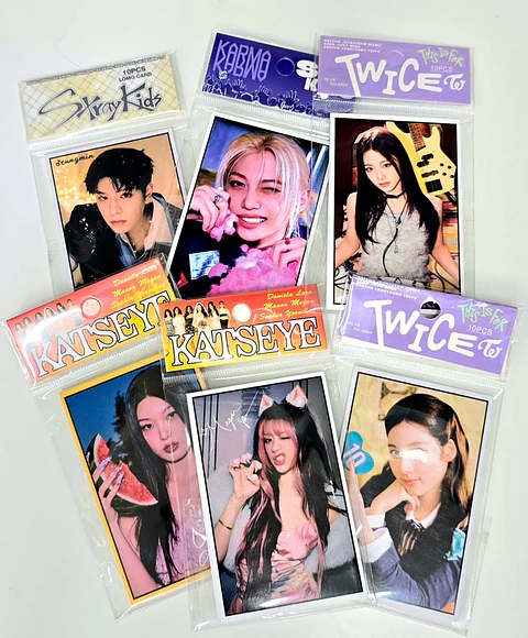 SET STICKERS K-POP VARIEDADES