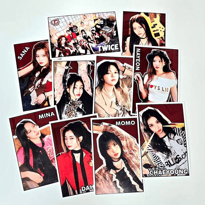 SET STICKERS K-POP VARIEDADES 6