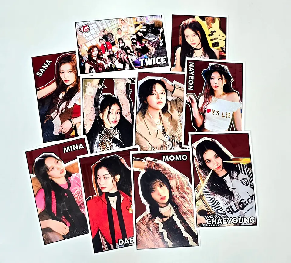 SET STICKERS K-POP VARIEDADES 6