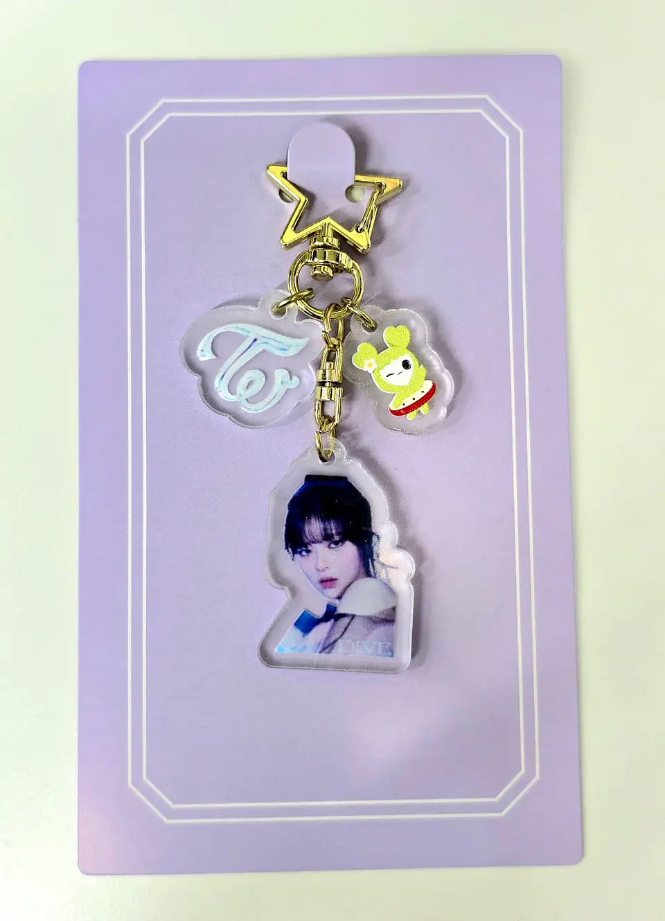 LLAVERO ACRILICO TWICE 