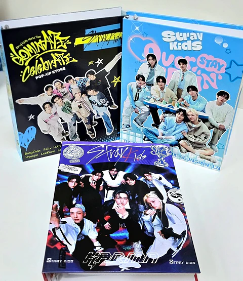 BINDER A5 STRAY KIDS VARIEDADES