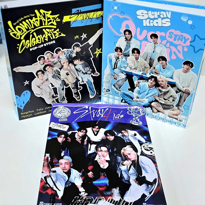 BINDER A5 STRAY KIDS VARIEDADES 1