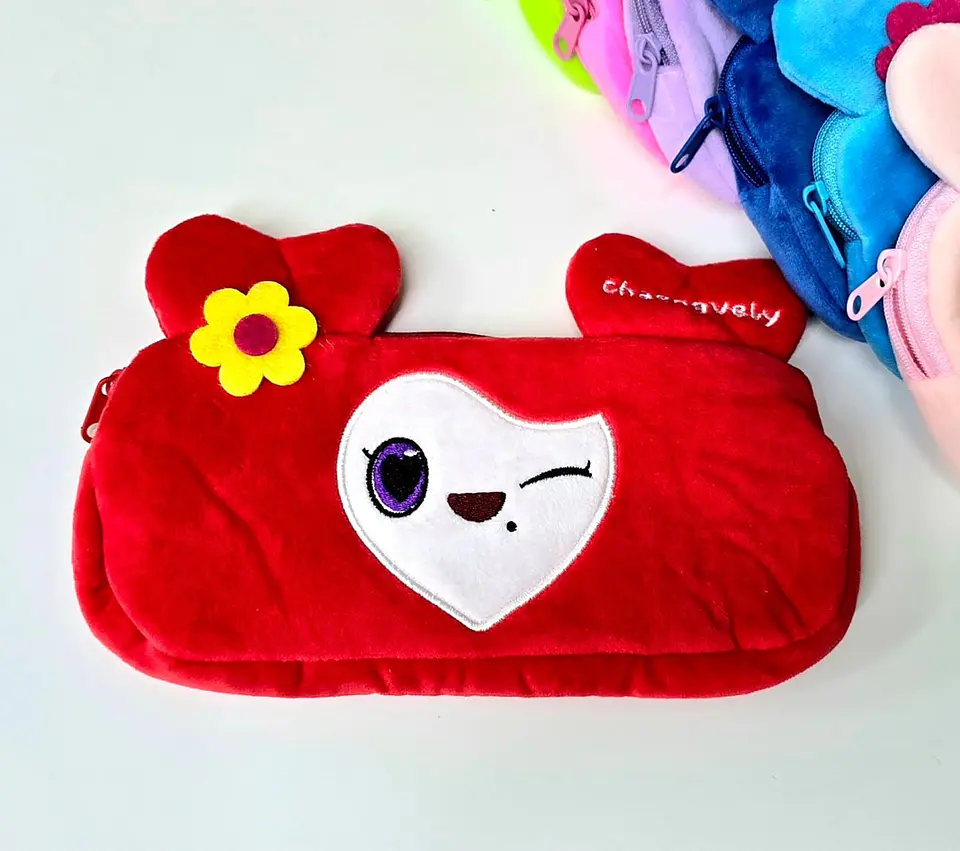 PENCIL CASE PLUSH LOVELY 5
