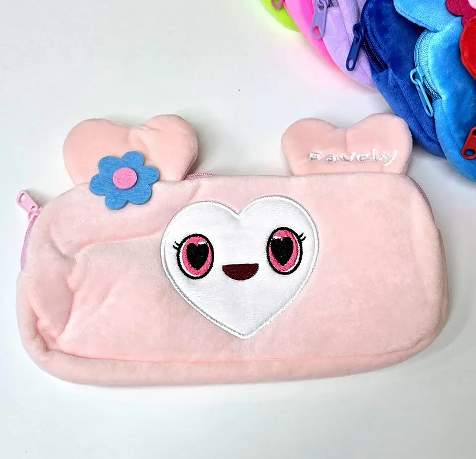PENCIL CASE PLUSH LOVELY 6