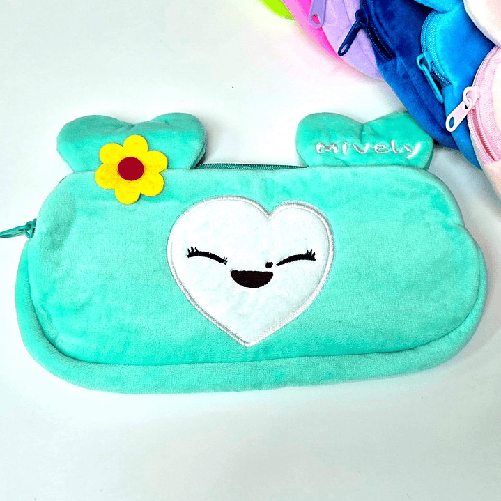 PENCIL CASE PLUSH LOVELY 8