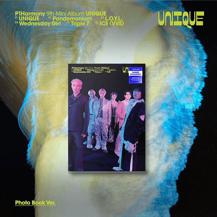 (PRE-VENTA) ALBUM P1HARMONY - UNIQUE (PHOTOBOOK Ver.) 4