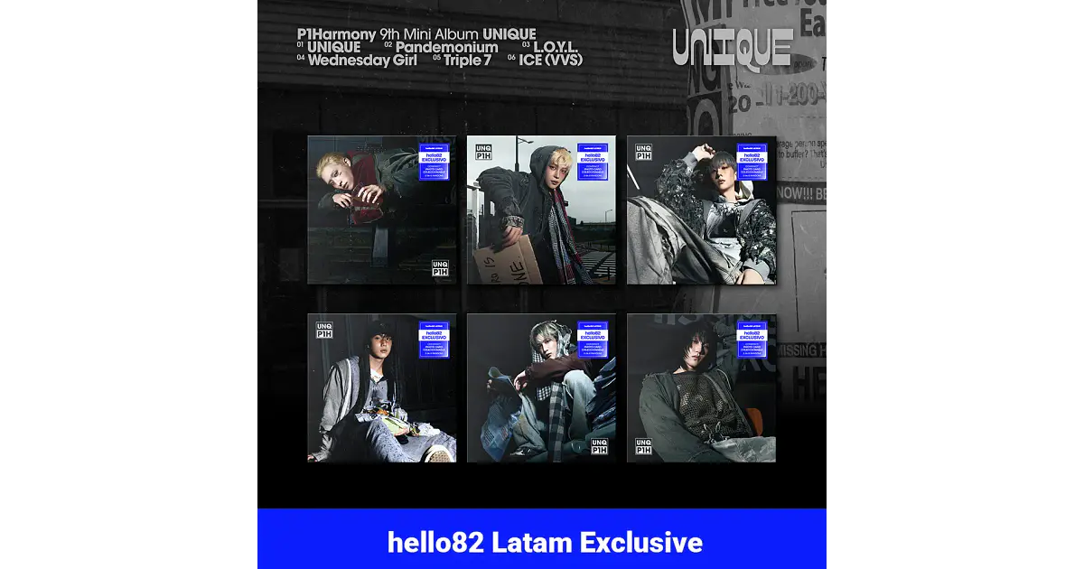 P1HARMONY UNIQUE COMPACT hello82 Original Latam Chile