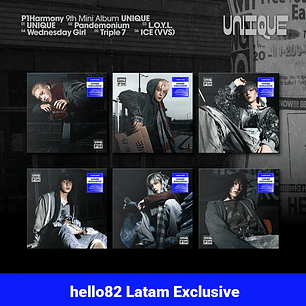 (PRE-VENTA) ALBUM P1HARMONY - UNIQUE (COMPACT Ver.) hello82 LATAM EXCLUSIVE