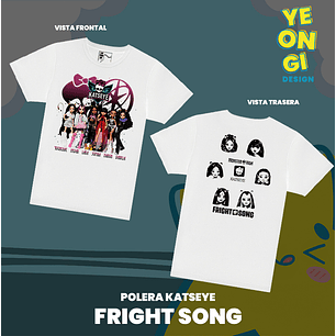 POLERA KATSEYE - FRIGHT SONG