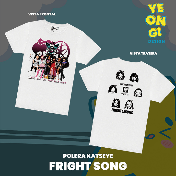 Polera Katseye - Fright Song 1