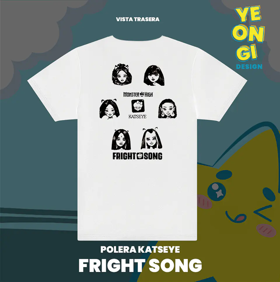 POLERA KATSEYE - FRIGHT SONG 3