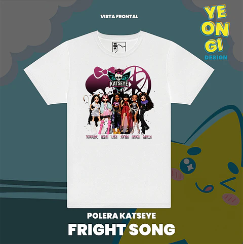 POLERA KATSEYE - FRIGHT SONG