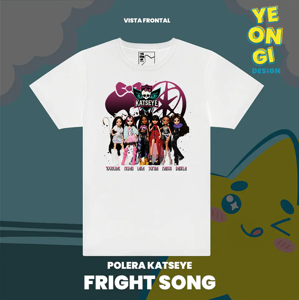 POLERA KATSEYE - FRIGHT SONG 2