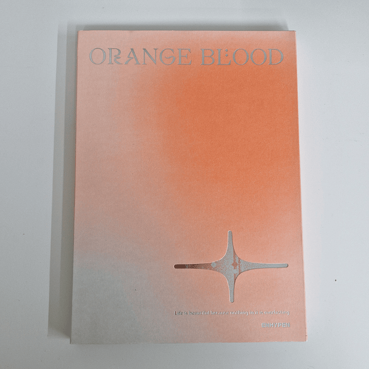 SEGUNDA SELECCIÓN ENHYPEN - ORANGE BLOOD KSANA Ver. 1