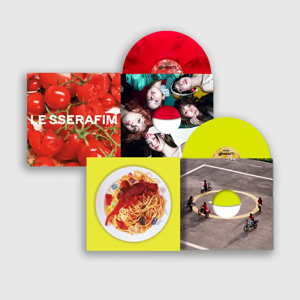 LE SSERAFIM - SPAGHETTI (LP Ver.) 1
