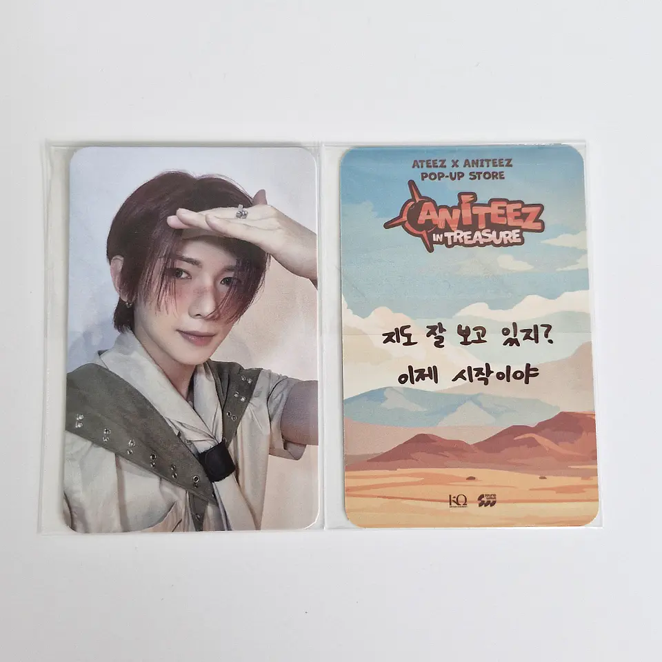 ATEEZ - ANITEEZ IN TREASURE POP-UP PHOTOCARD 5