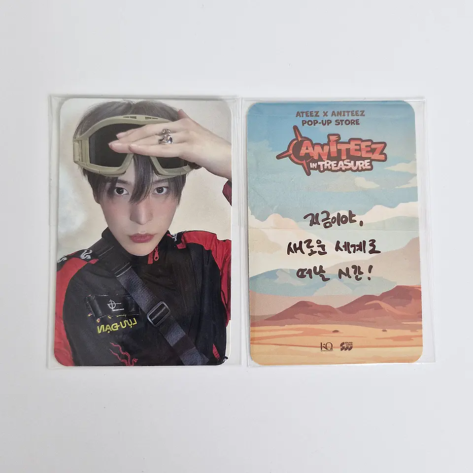 ATEEZ - ANITEEZ IN TREASURE POP-UP PHOTOCARD 4