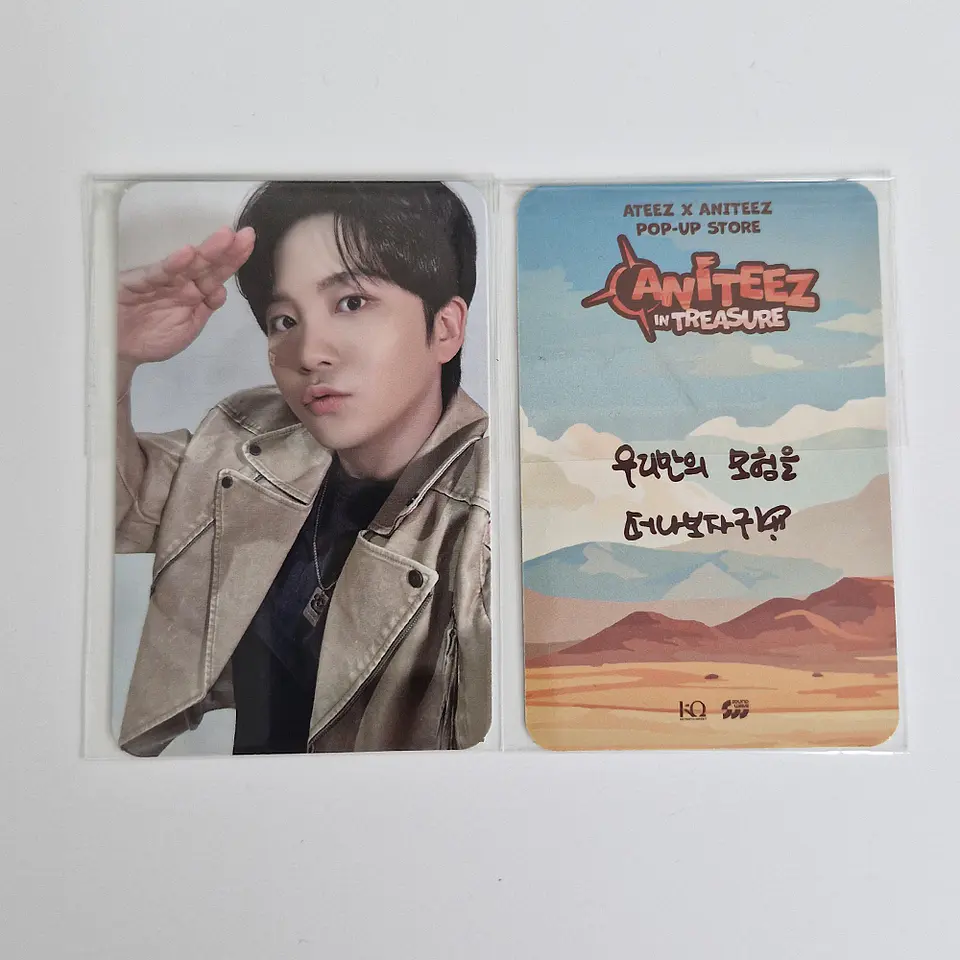 ATEEZ - ANITEEZ IN TREASURE POP-UP PHOTOCARD 9