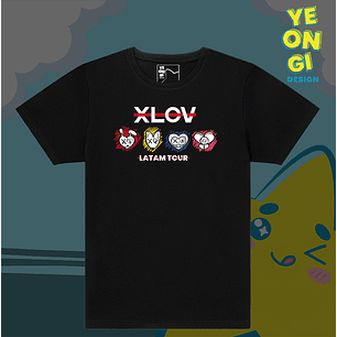 POLERA XLOV - LATAM TOUR