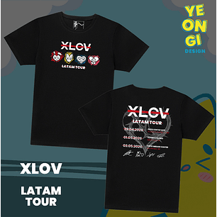 POLERA XLOV - LATAM TOUR