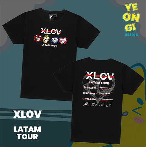 POLERA XLOV - LATAM TOUR
