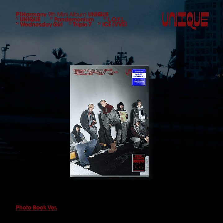 P1HARMONY - ALBUM UNIQUE (PHOTOBOOK Ver.) hello82 LATAM EXCLUSIVE 2