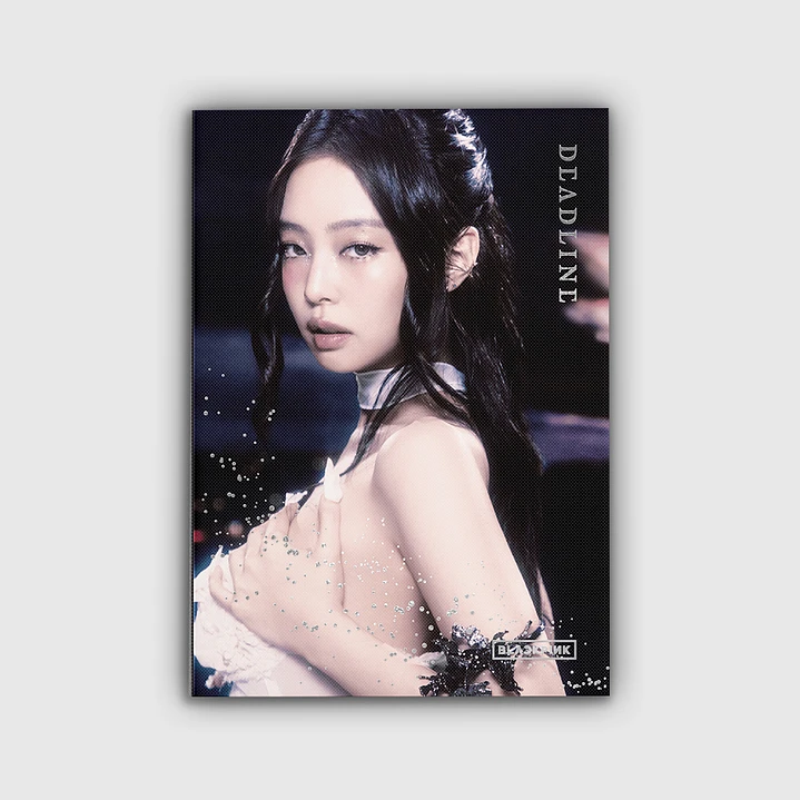 ALBUM BLACKPINK - DEADLINE (SILVER Ver.)  3